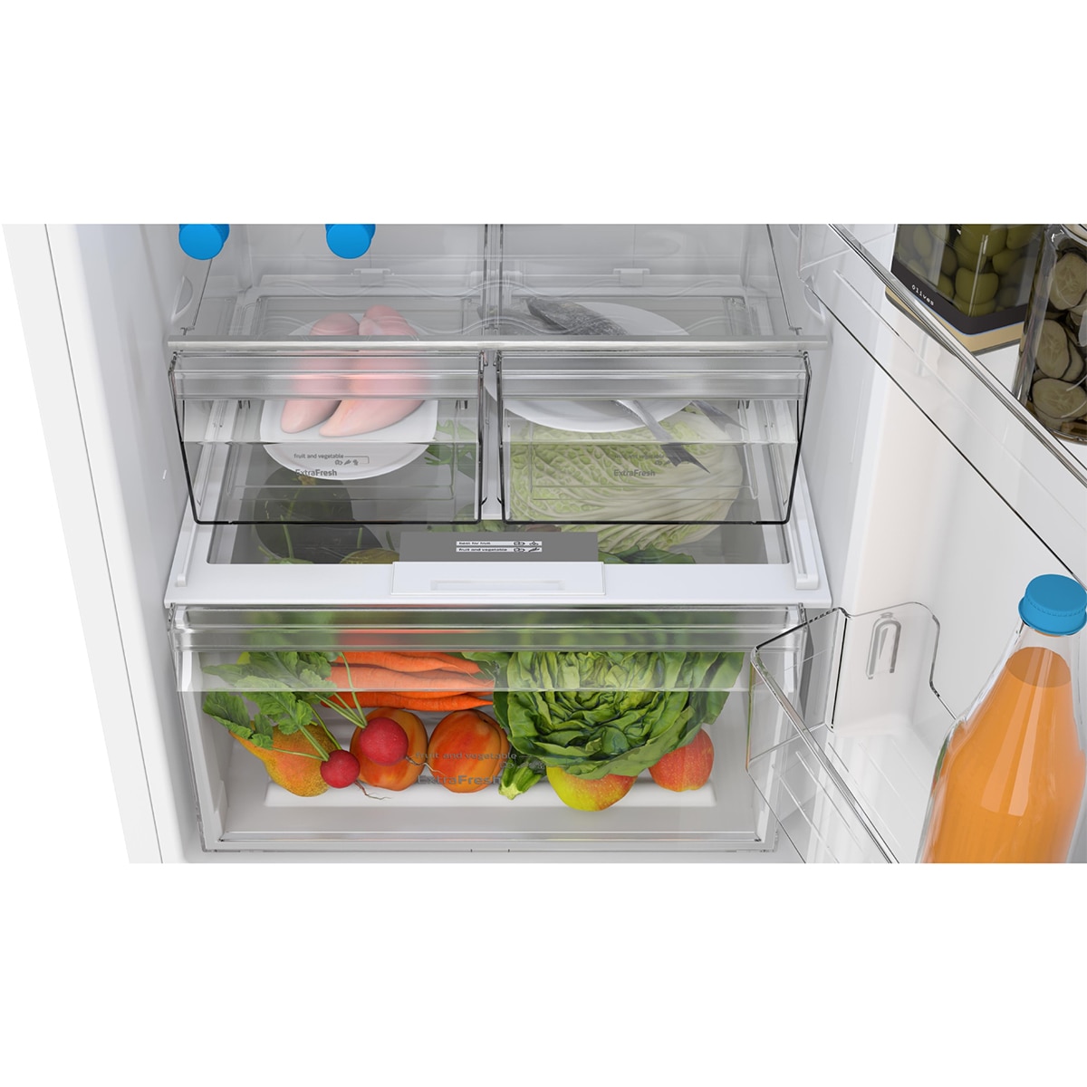 Frigorífico combi Balay Total NoFrost - 3KFE553WI Blanco-8