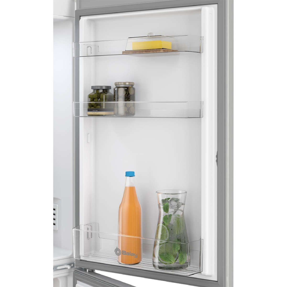 Frigorífico combi Balay Total NoFrost - 3KFE351MI Acero mate antihuellas-3