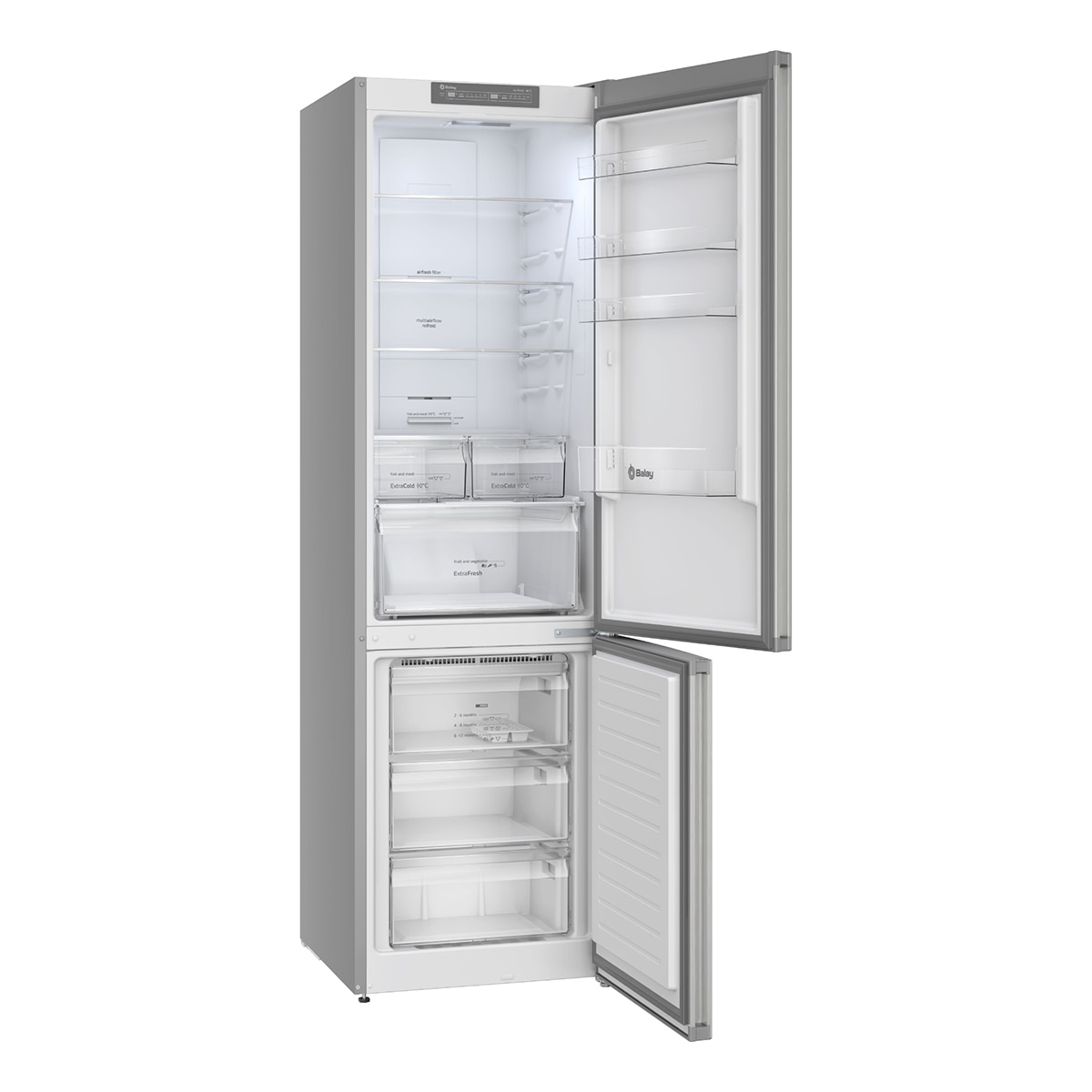 Frigorífico combi Balay Total NoFrost - 3KFE753MI Acero mate antihuellas-2
