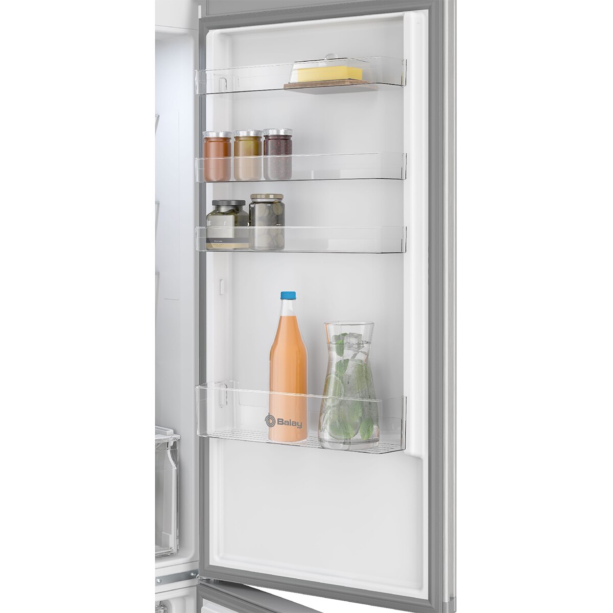 Frigorífico combi Balay Total NoFrost - 3KFE753MI Acero mate antihuellas-3