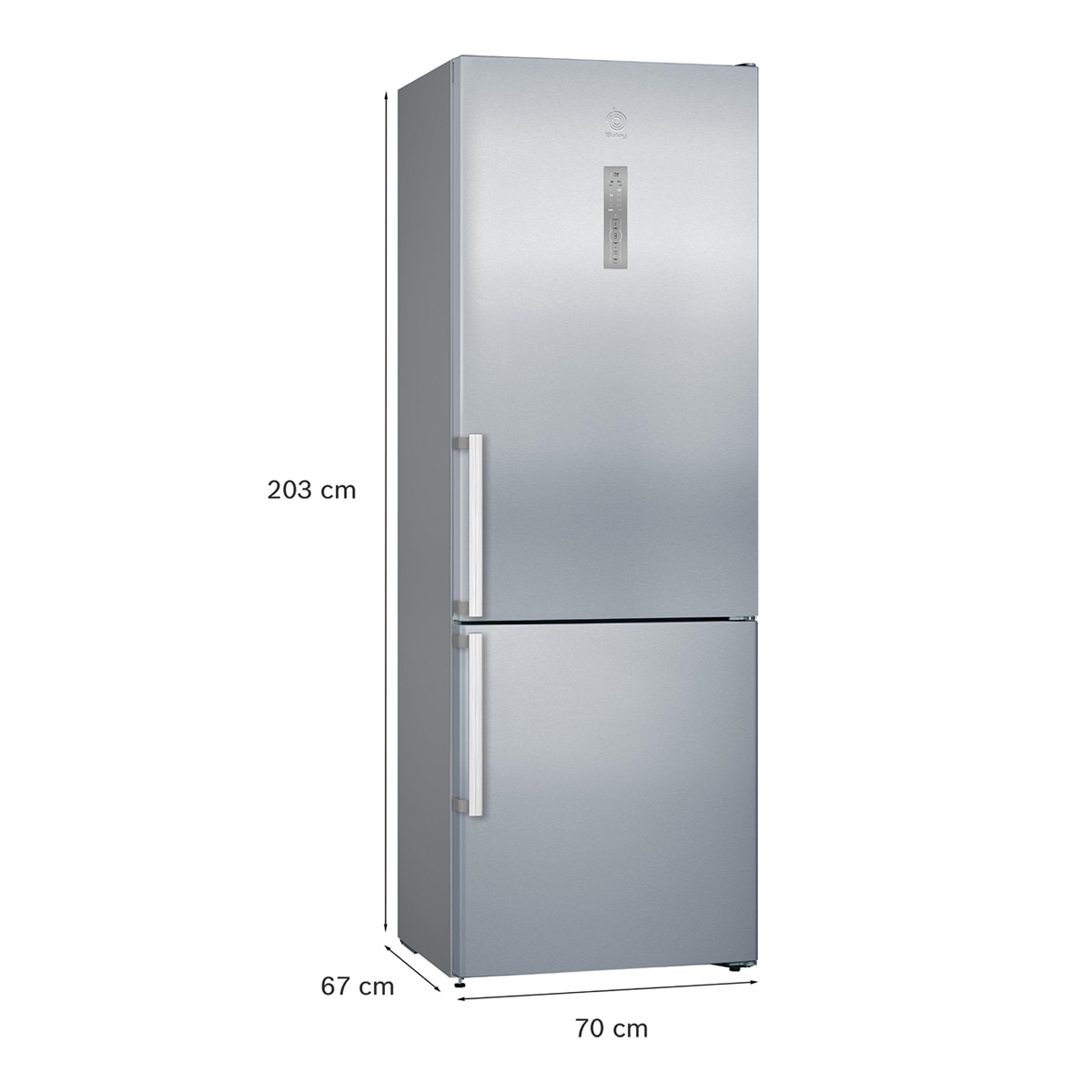Frigorífico combi Balay Total NoFrost - 3KFE777XE Acero antihuellas-2