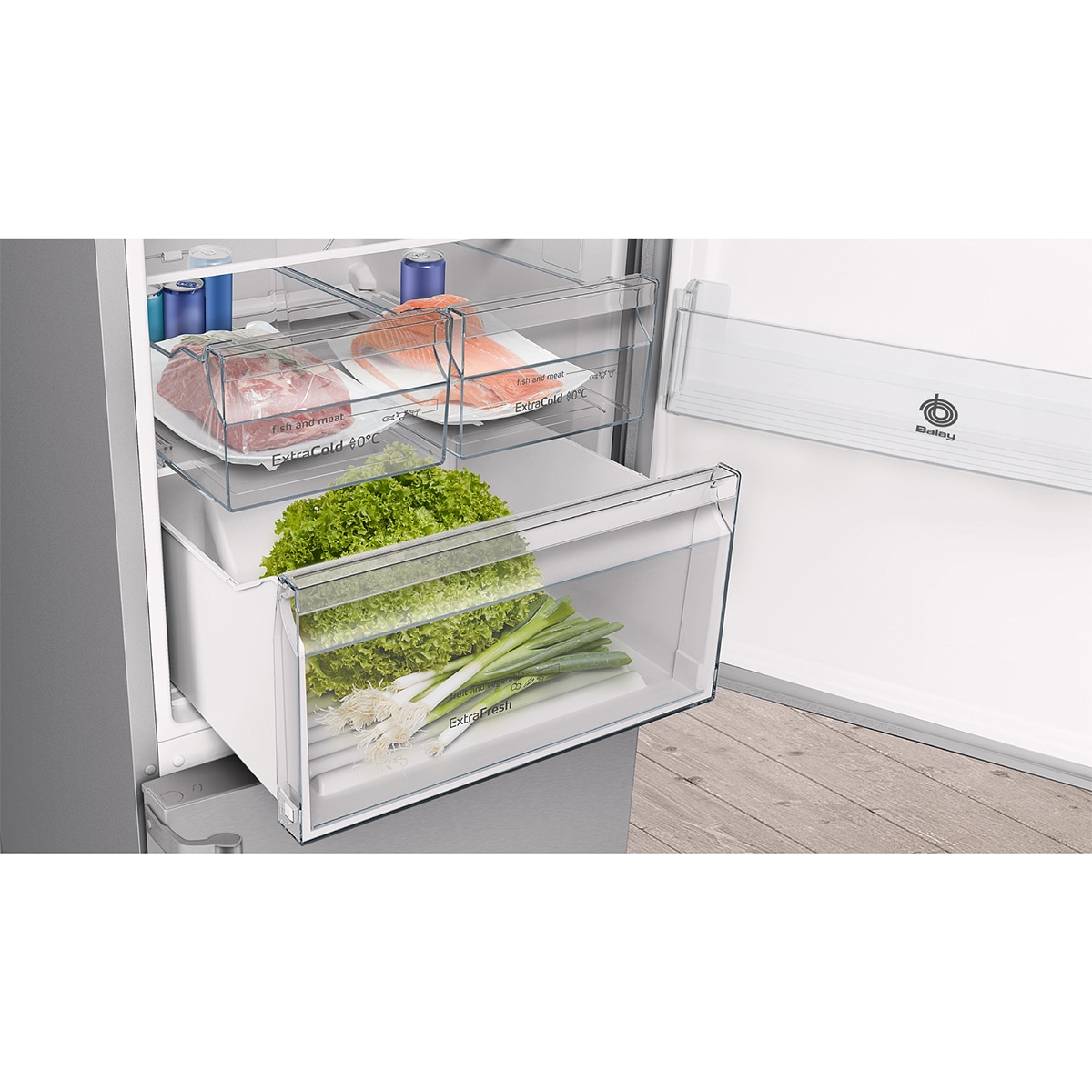 Frigorífico combi Balay Total NoFrost - 3KFE777XE Acero antihuellas-6