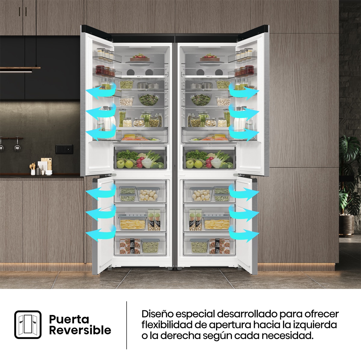 Frigorífico Combi Hisense , Total No Frost - RB5P410SACA Inox-9