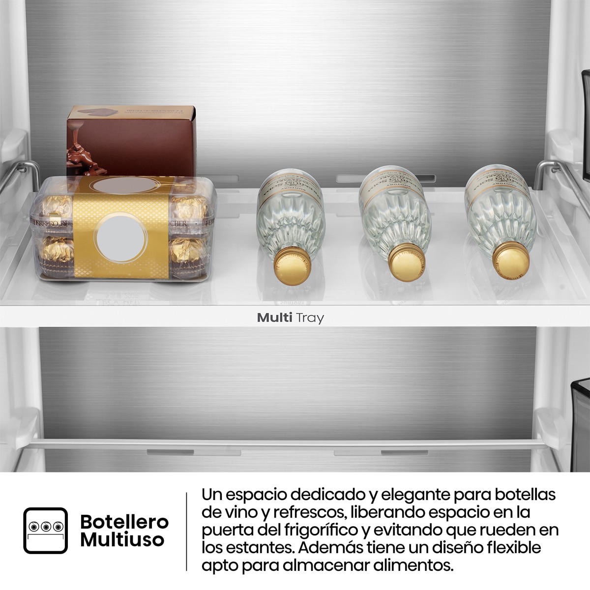 Frigorífico Combi Hisense , Total No Frost - RB5P410SACA Inox-10