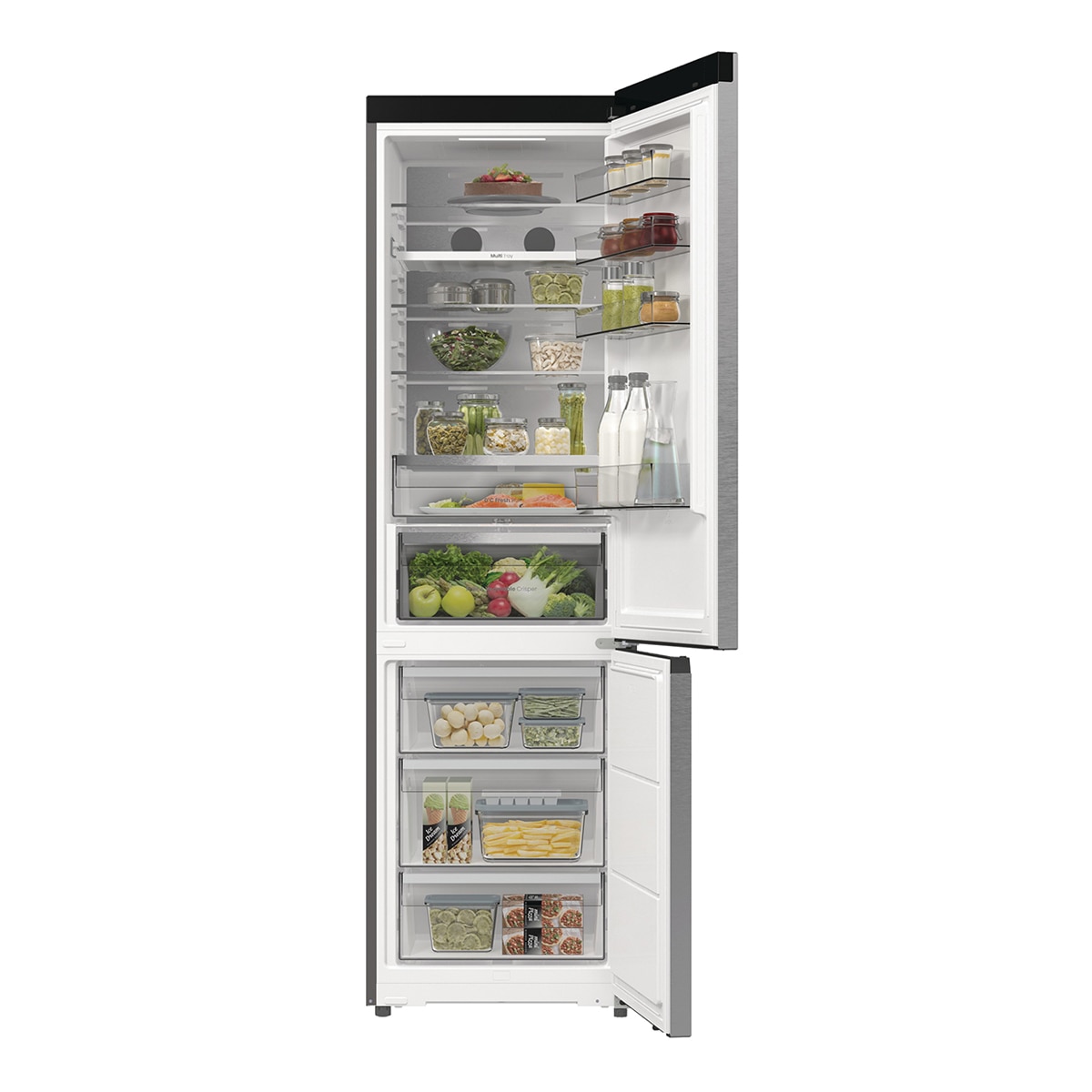 Frigorífico Combi Hisense , Total No Frost - RB5P410SACA Inox-11