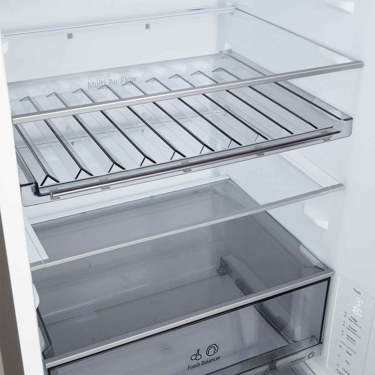 Imagen 14 de Frigorífico Combi LG DoorCooling+, 1.86m, Serie 300 - GBBS312APY - Acero antihuellas Acero antihuellas