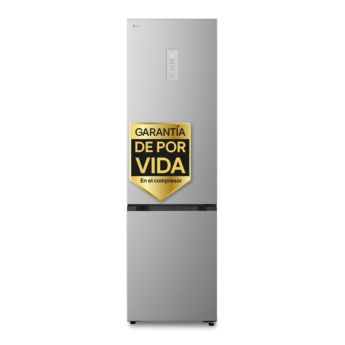 Frigorífico Combi LG DoorCooling+, Serie 200 - GBBSJ21EPY Inox antihuellas-1