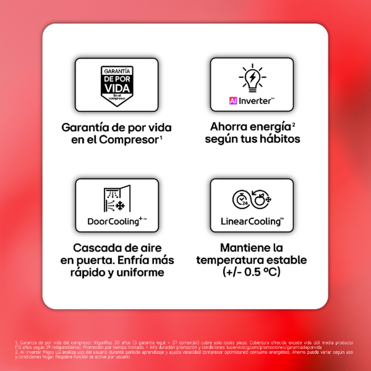 Frigorífico Combi LG DoorCooling+,  Serie 200 - GBBSJ20ESW Blanco-3