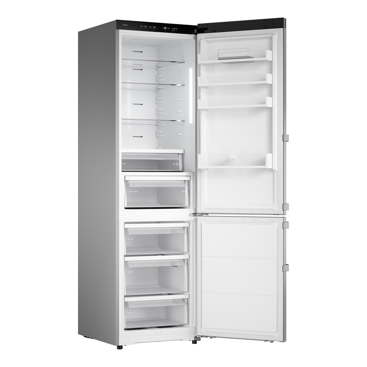 Frigorífico combi Asko, Congelador No Frost - RFC226RNBS1 Acero Inox-4