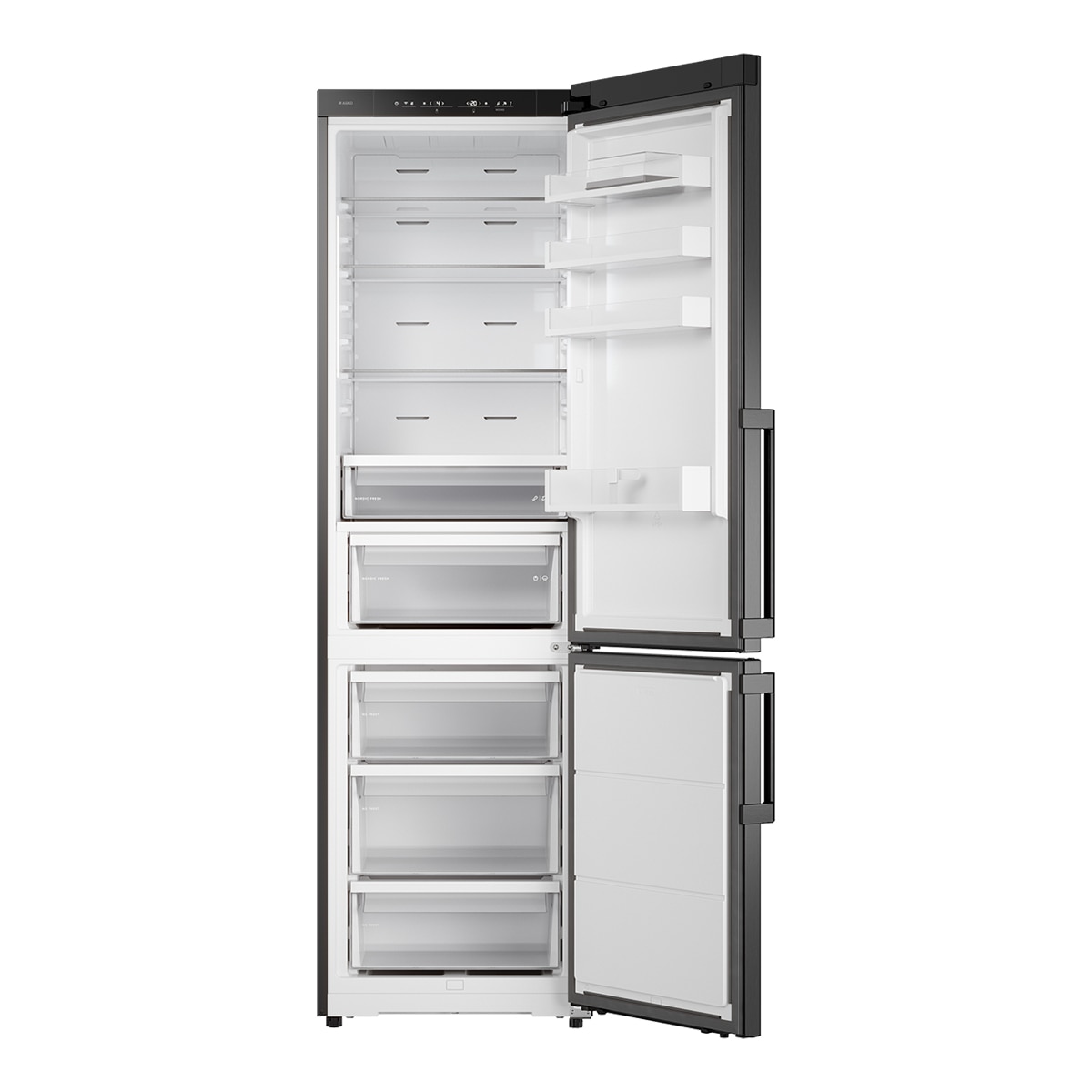 Frigorífico combi Asko, Congelador No Frost - RFC226RNBB1 Acero negro-6