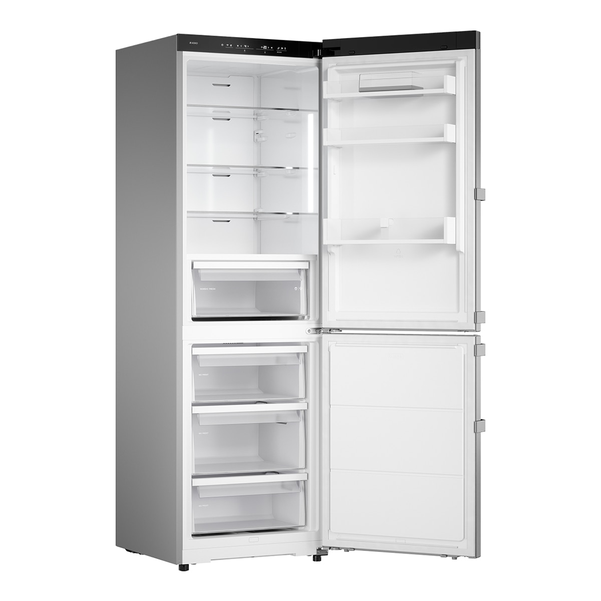 Frigorífico combi Asko, Congelador No Frost - RFC286KNBS1 4