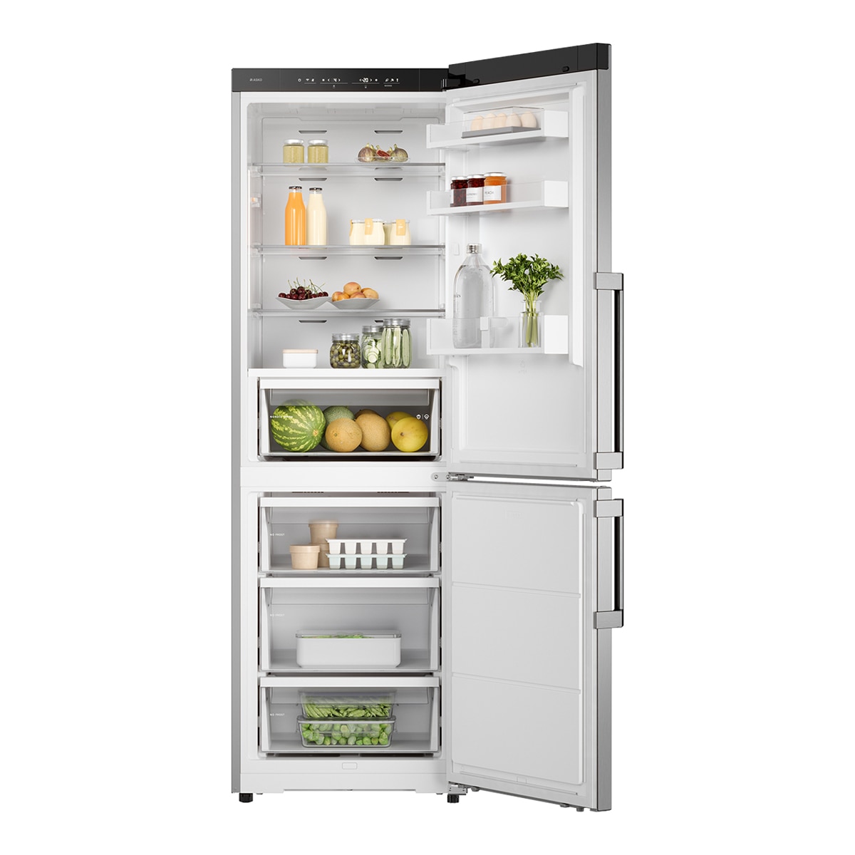 Frigorífico combi Asko, Congelador No Frost - RFC286KNBS1 5