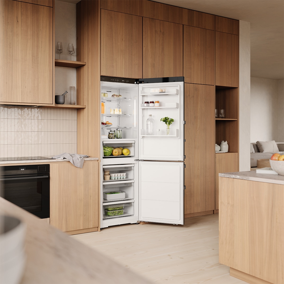 Frigorífico combi Asko, Congelador No Frost - RFC286KNBS1 7