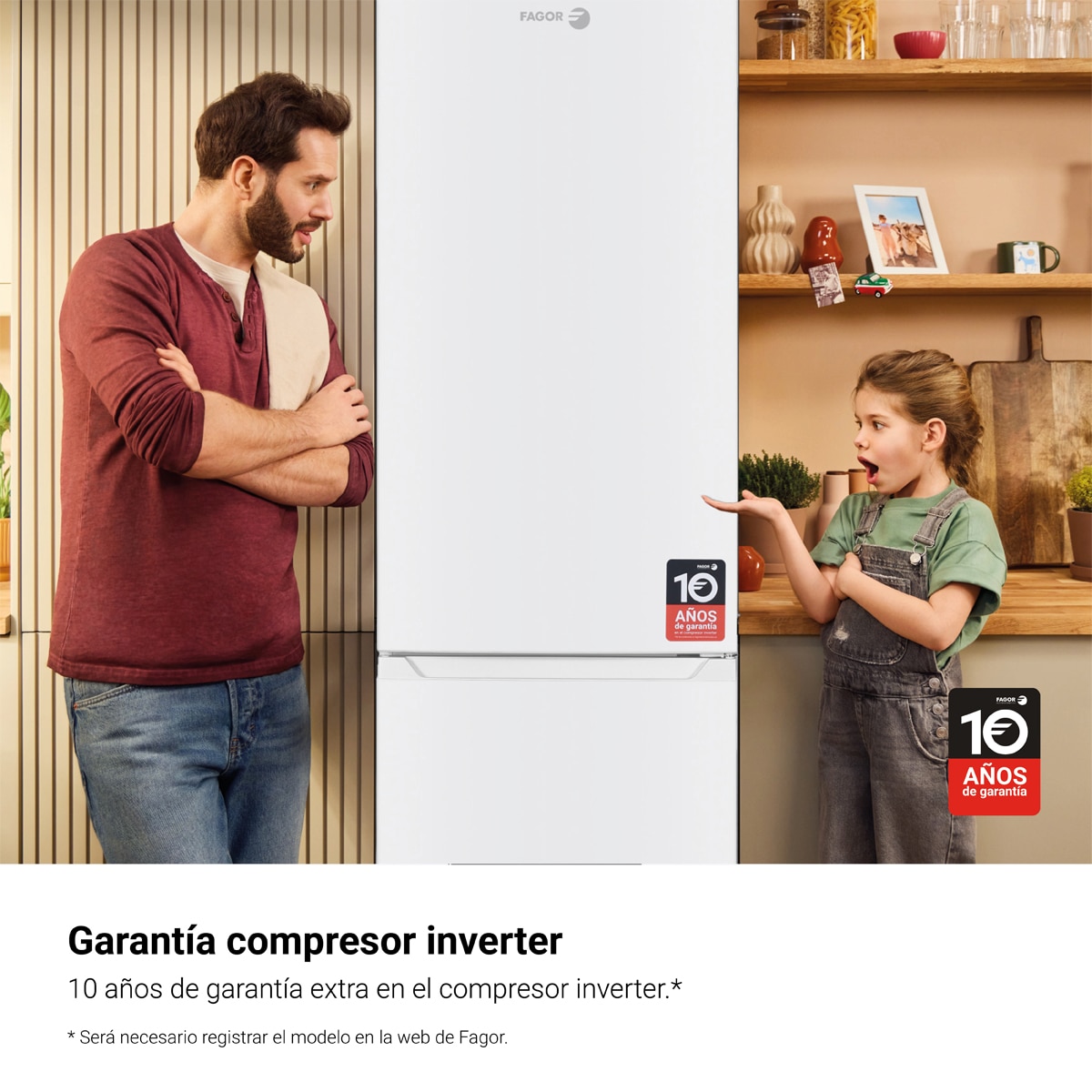 Frigorífico combi Fagor Classic Total No Frost - 3FFK-5527 Blanco-4