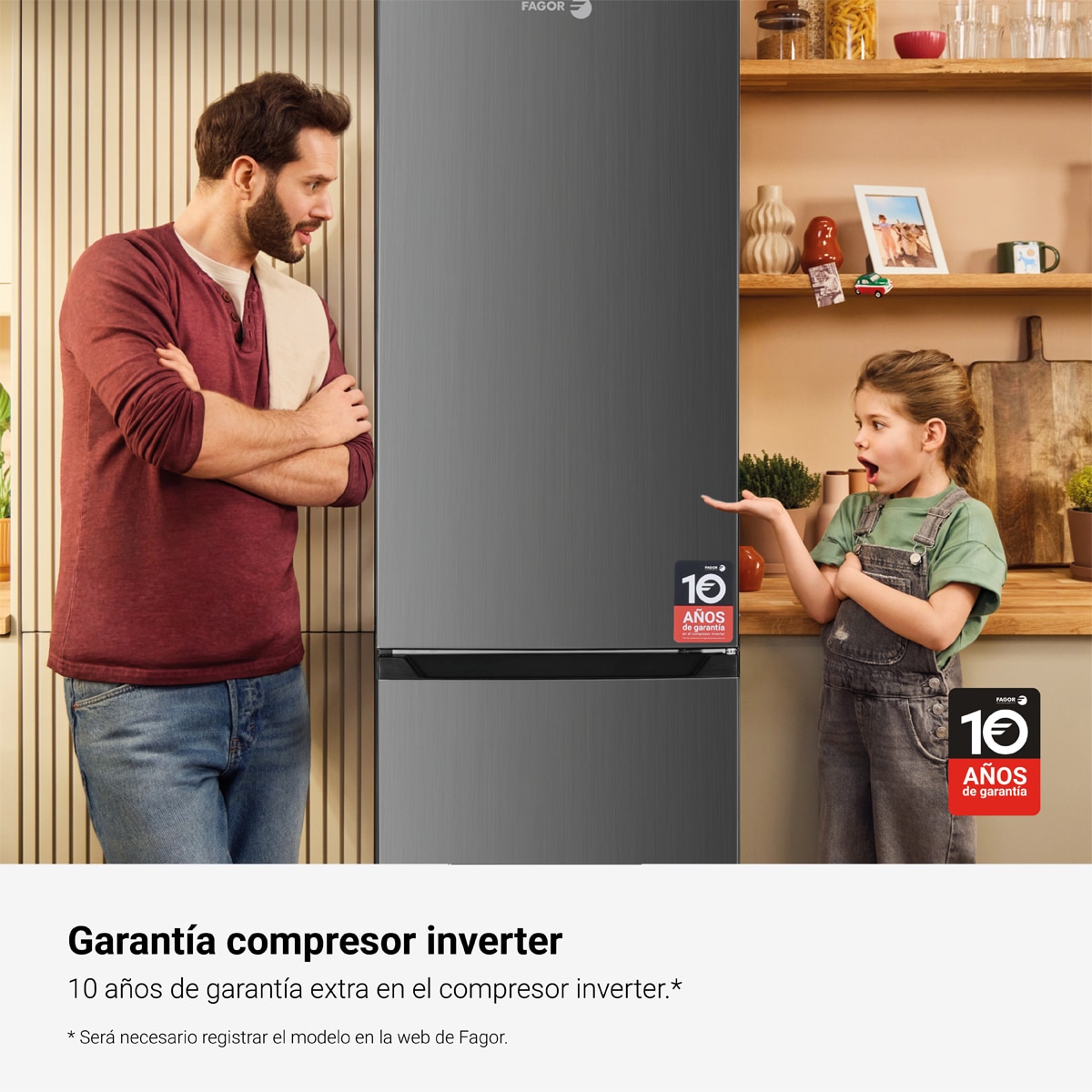 Frigorífico combi Fagor Classic Total No Frost - 3FFK-5527X Inox-4