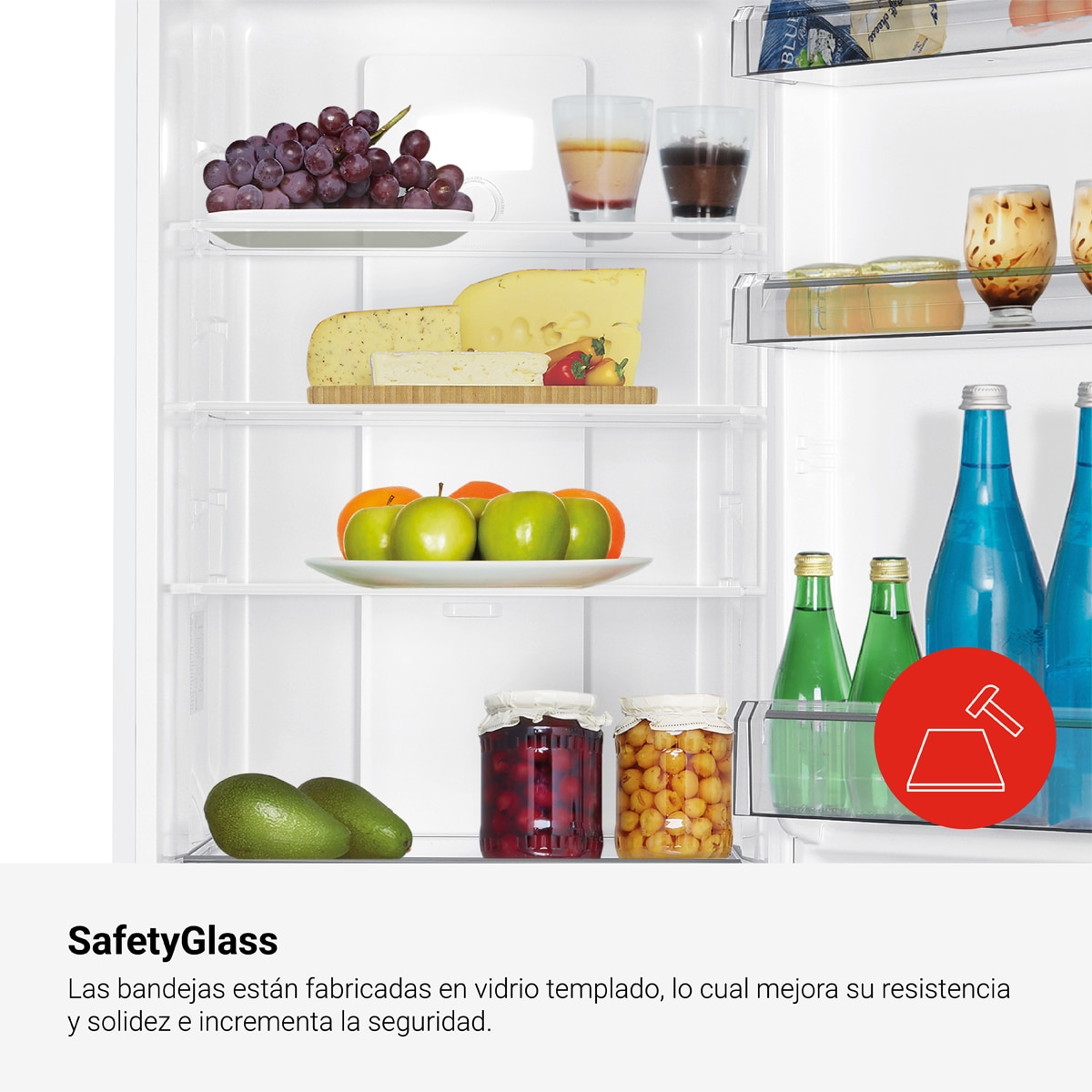 Frigorífico Combinado Fagor 3FFK-6637 Classic Total No Frost 186 cm - Branco Branco-11