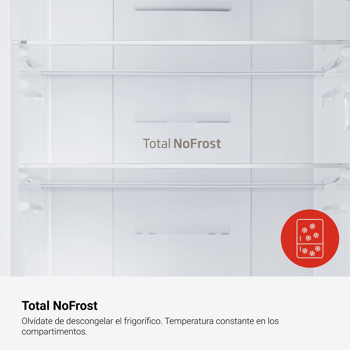 Frigorífico combi Fagor Classic Total No Frost 2 m - 3FFK-6840X 4