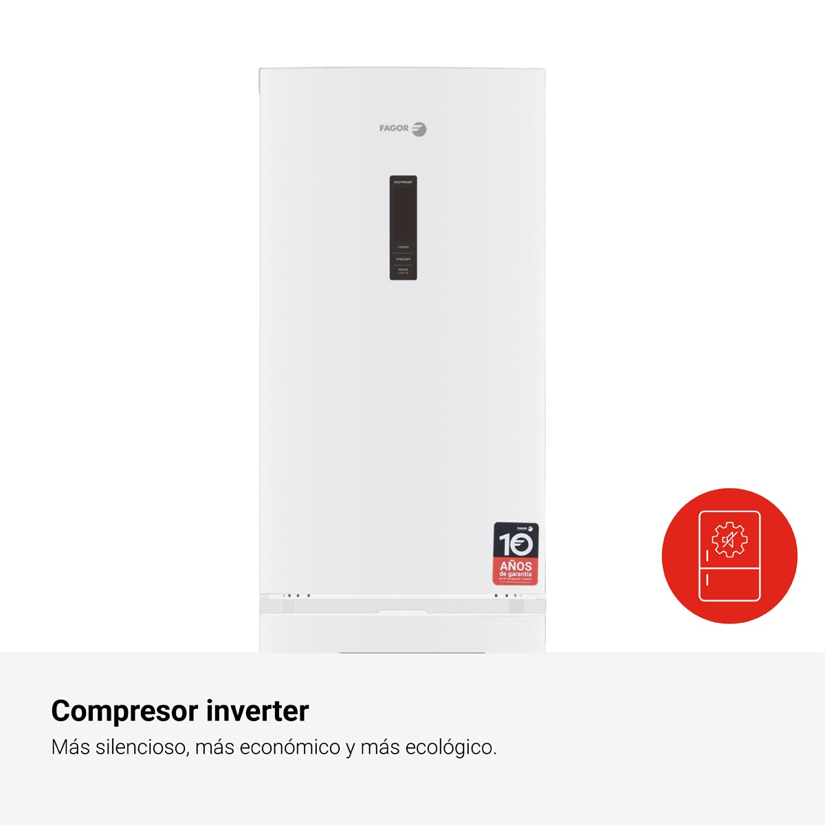 Frigorífico combi Fagor Master Total No Frost, Compresor Inverter - 3FFK-6677 Blanco-5