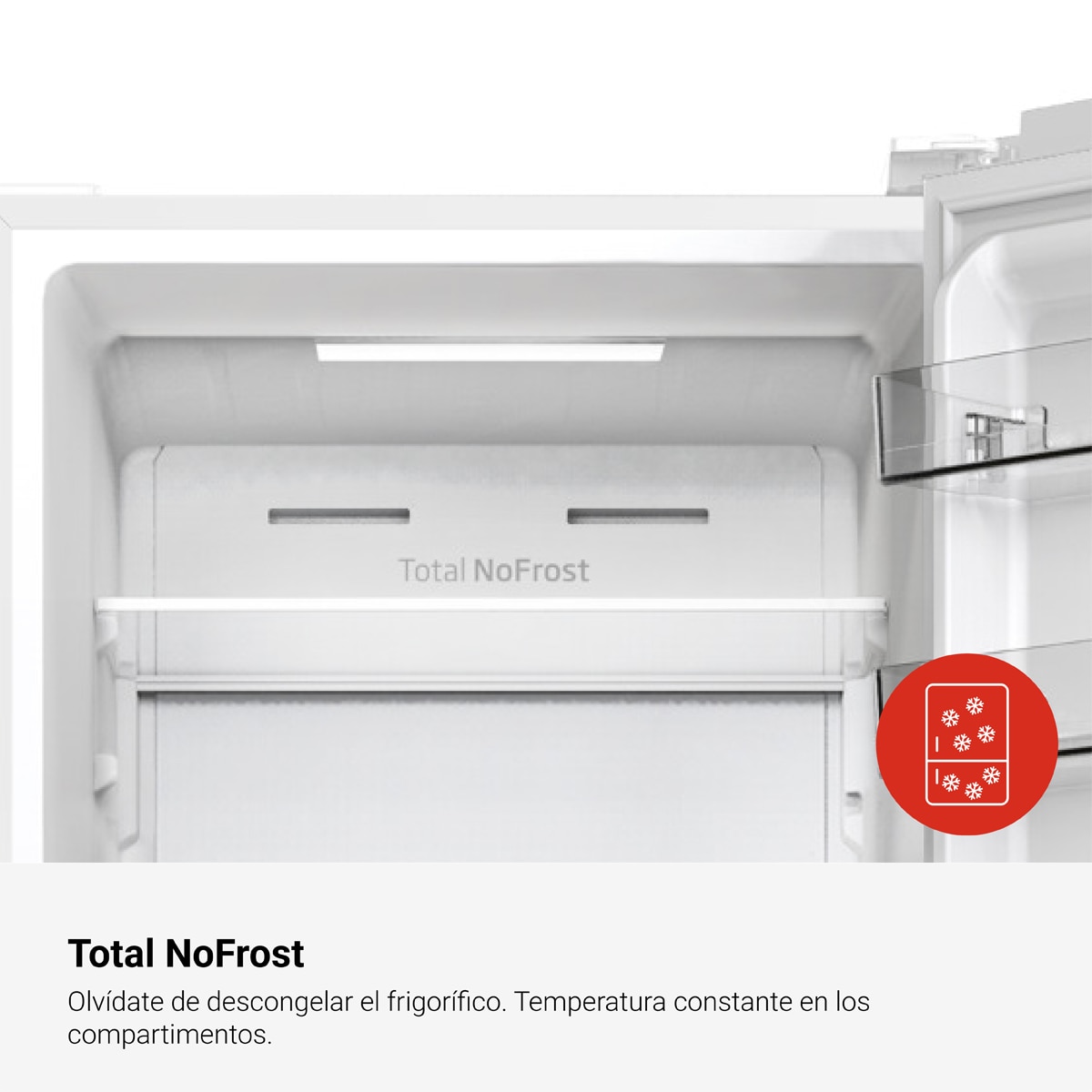 Frigorífico combi Fagor Master Total No Frost, Compresor Inverter - 3FFK-6677 Blanco-7