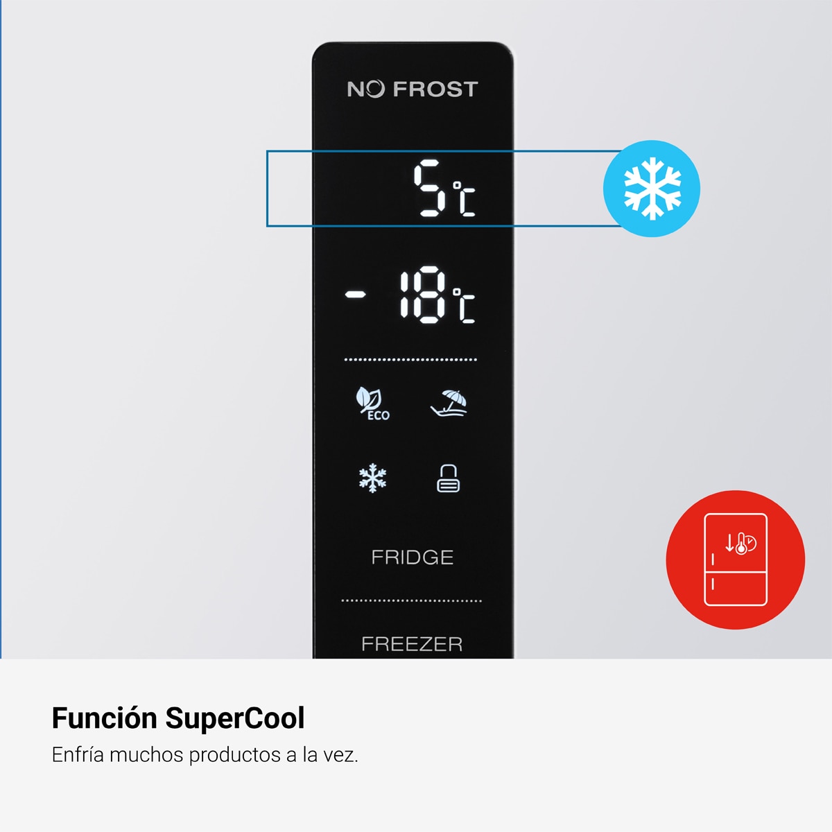 Frigorífico combi Fagor Master Total No Frost, Compresor Inverter - 3FFK-6677 Blanco-10