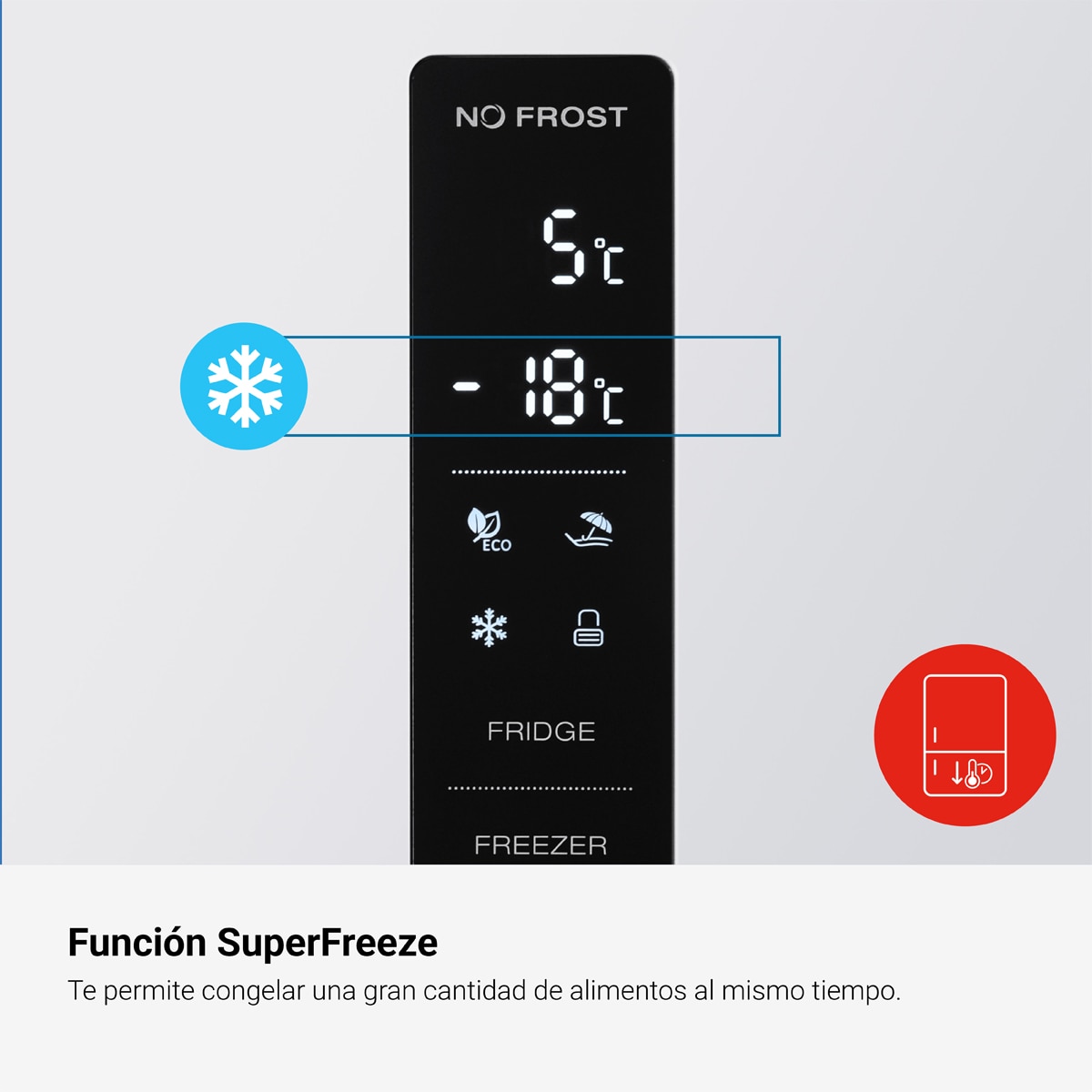 Frigorífico combi Fagor Master Total No Frost, Compresor Inverter - 3FFK-6677 Blanco-11