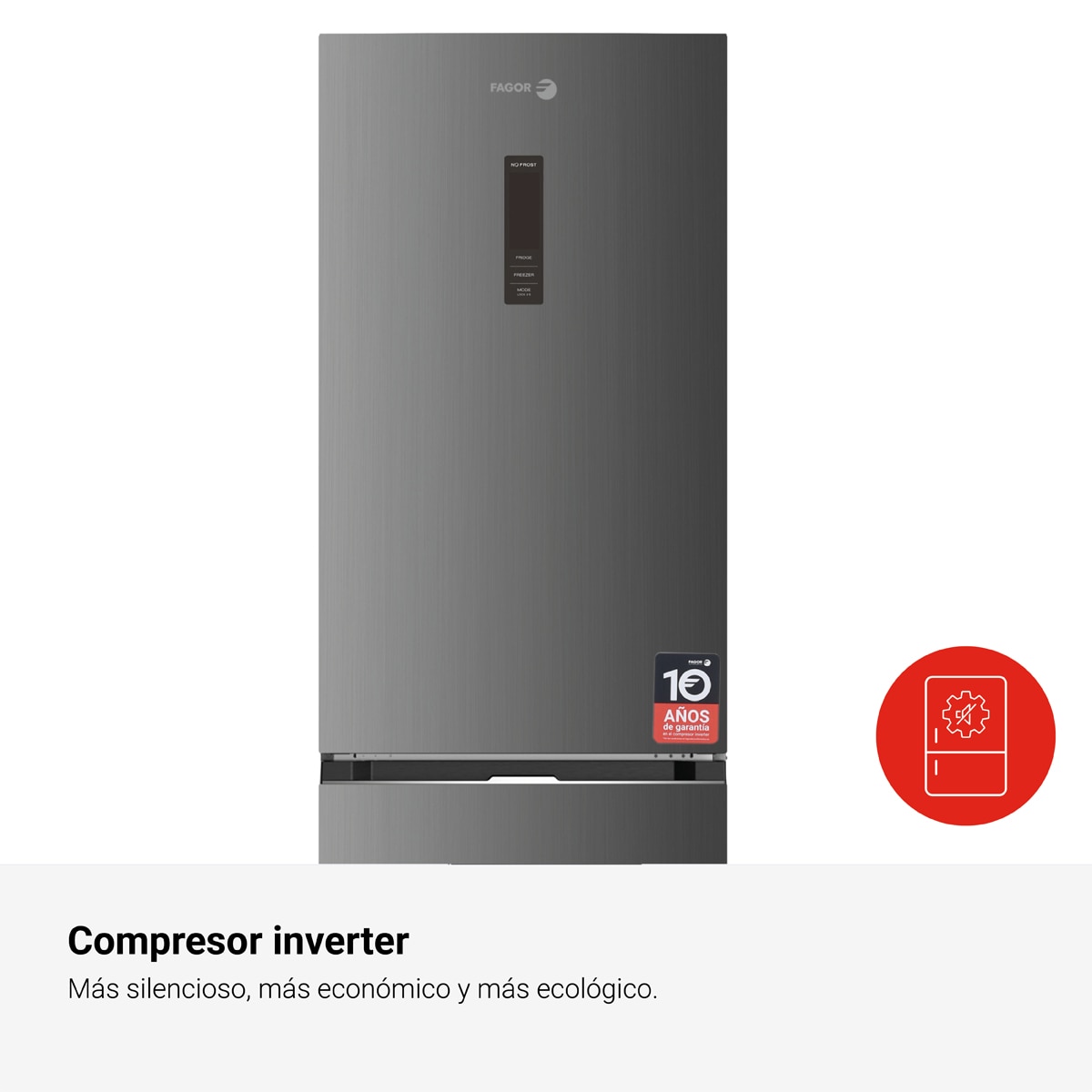 Frigorífico combi Fagor Master Total No Frost, Compresor Inverter - 3FFK-6677X Inox-5