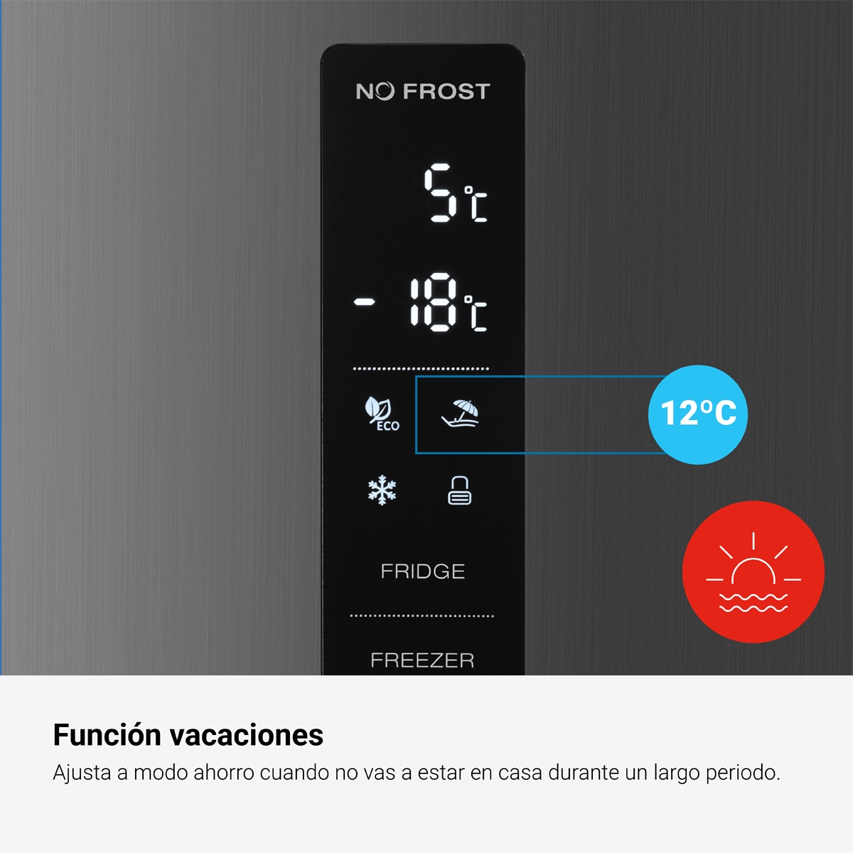 Frigorífico combi Fagor Master Total No Frost, Compresor Inverter - 3FFK-6677X Inox-9