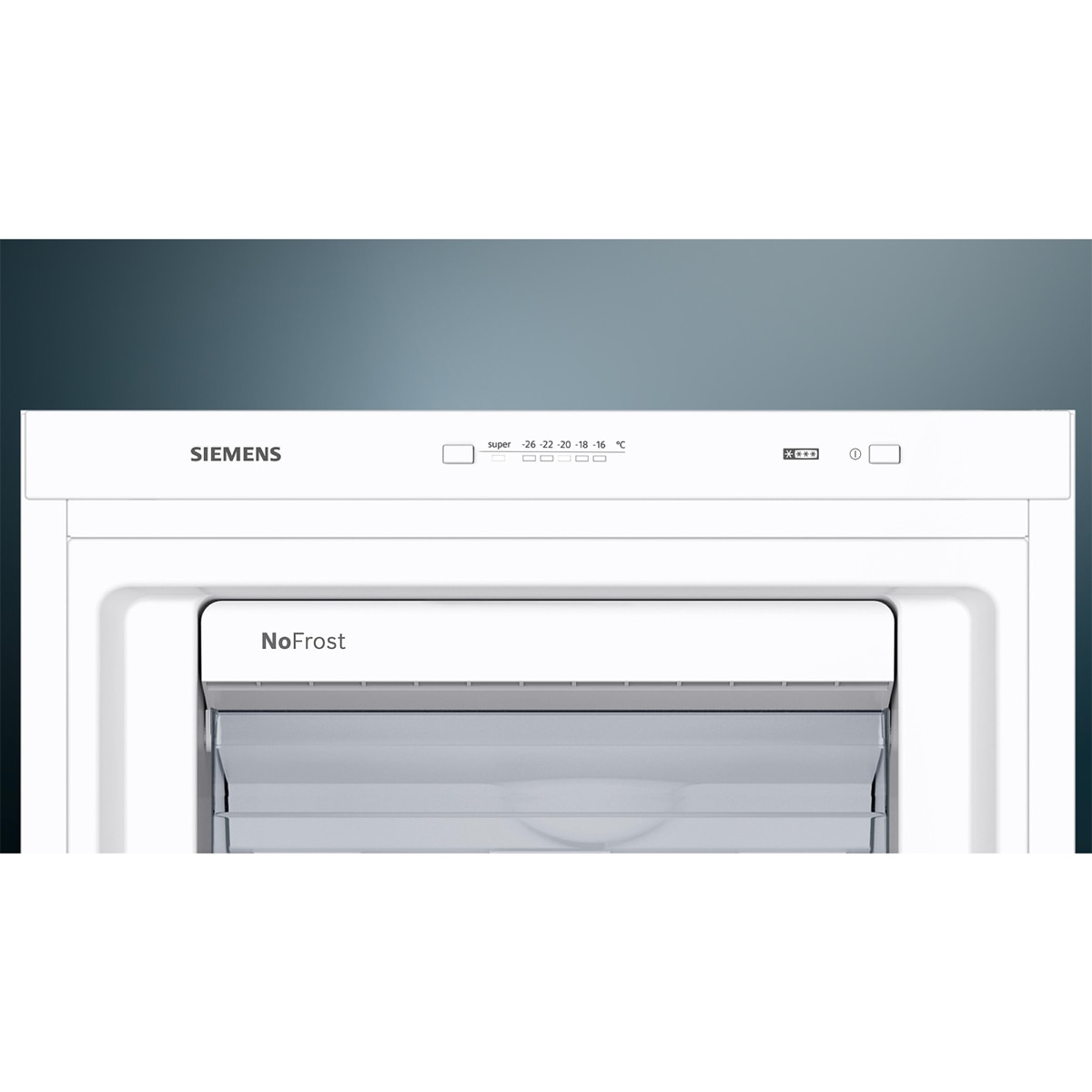 Congelador 1 puerta Siemens iQ300, Total NoFrost - GS36NVWEV Blanco-4