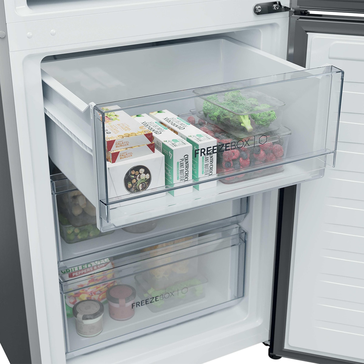 Frigorífico Combi Haier Total No Frost 2D 60 Series 1 PRO - HDPR1618CNPK Inox-6