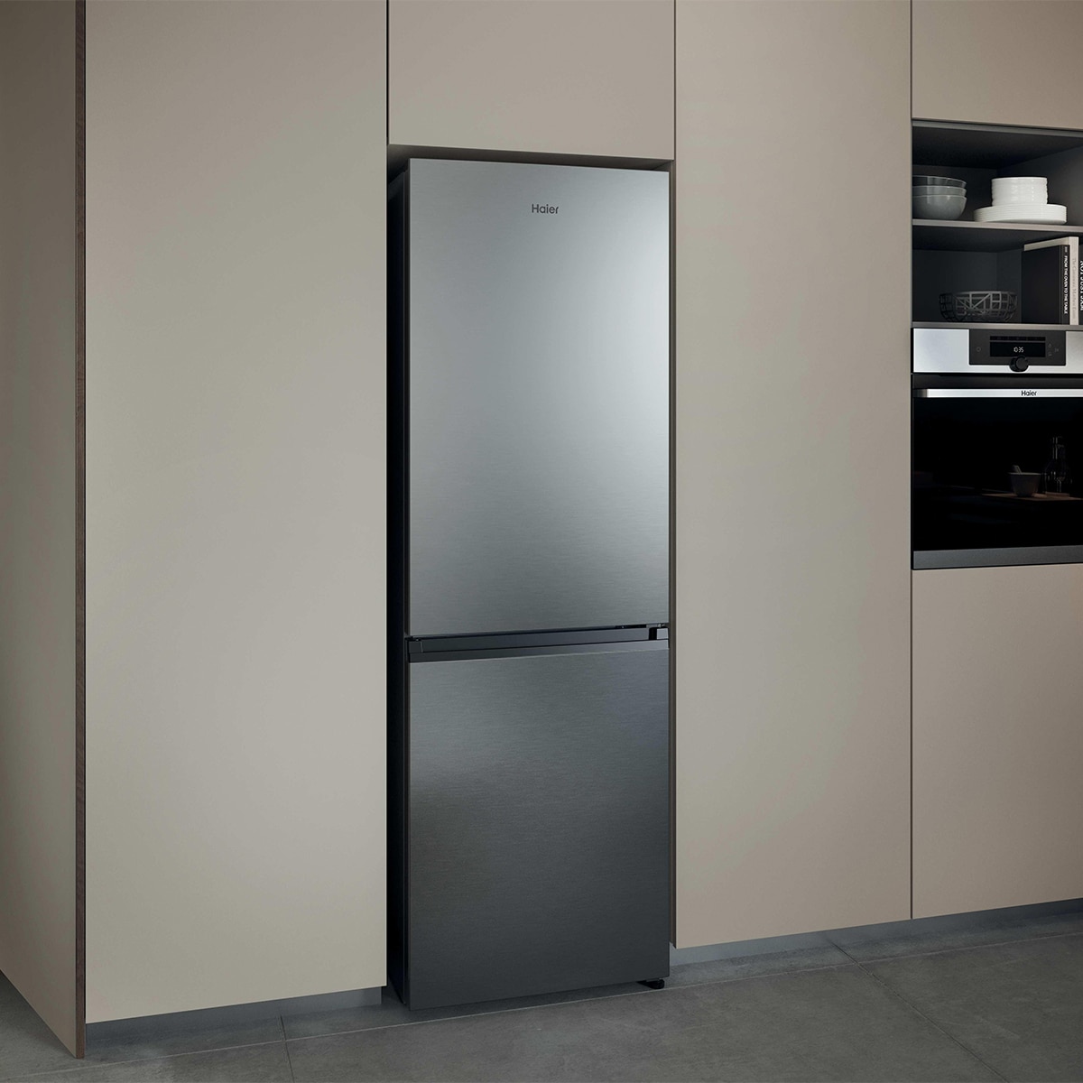 Frigorífico Combi Haier Total No Frost 2D 60 Series 1 PRO - HDPR1618CNPK Inox-7