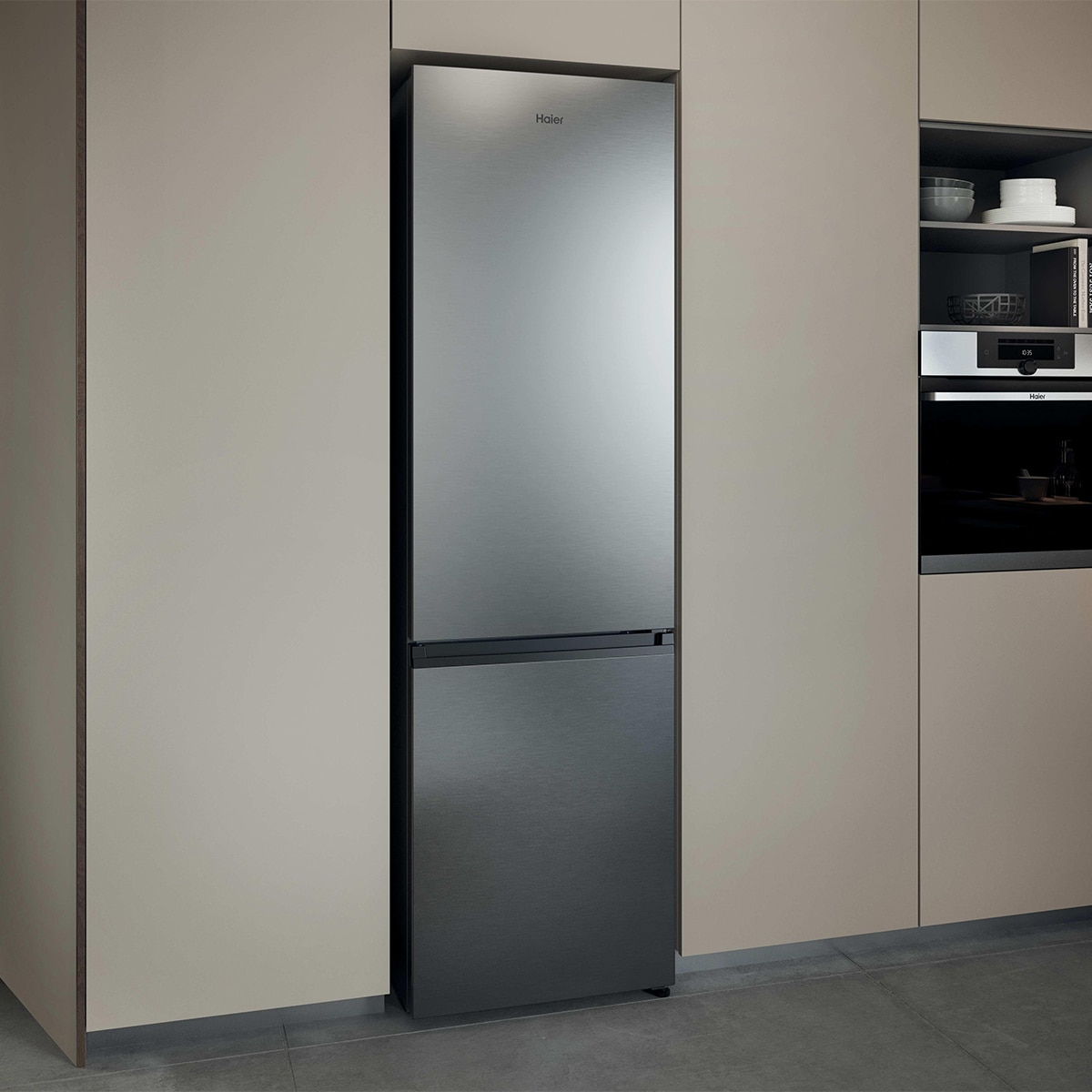 Frigorífico Combi Haier Total No Frost 2D 60 Series 1 PRO - HDPR1620ANPK Inox-7