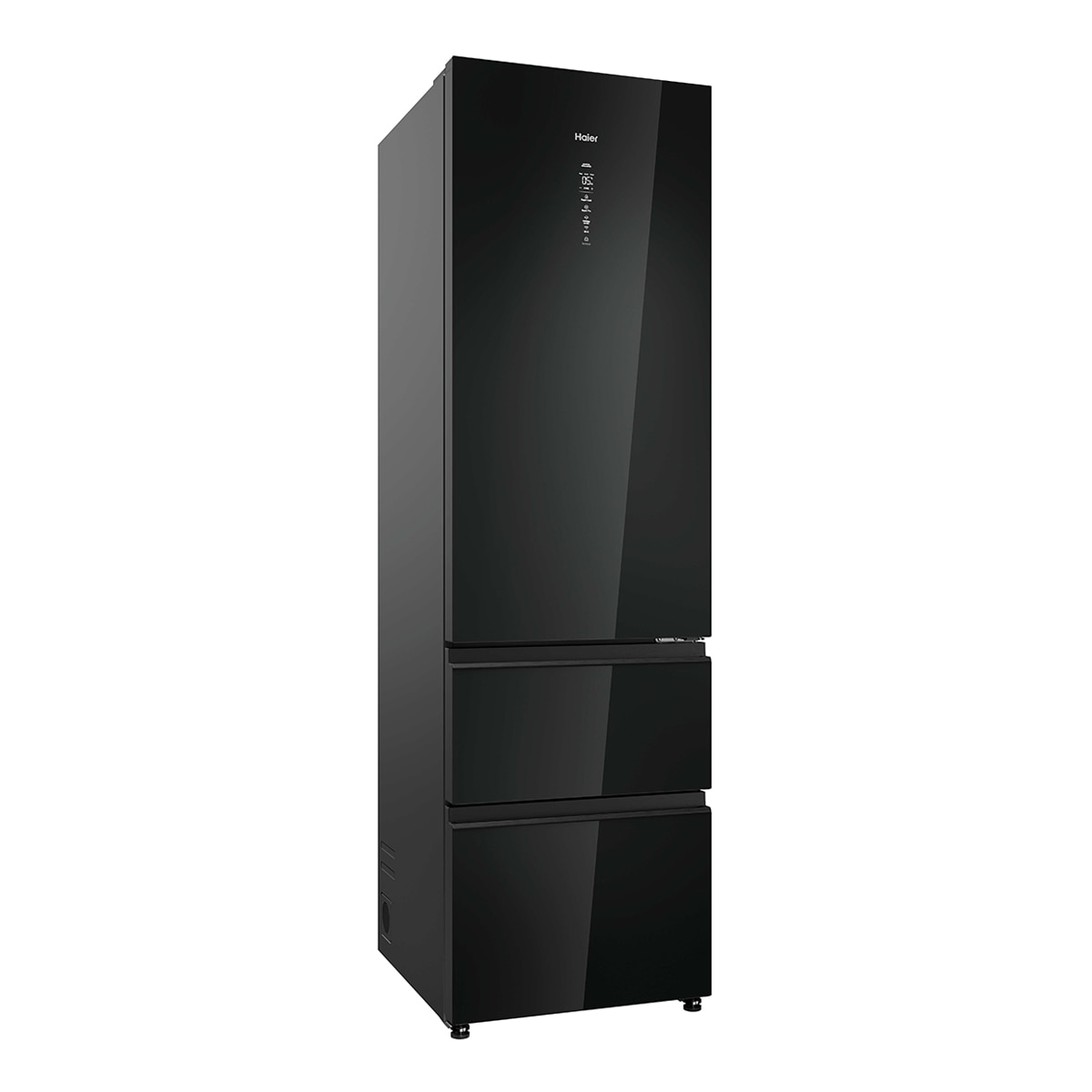 Frigorífico Combi Haier Total No Frost 3D 60 Series 7 Pro - HTW7620DNGB Cristal negro-4