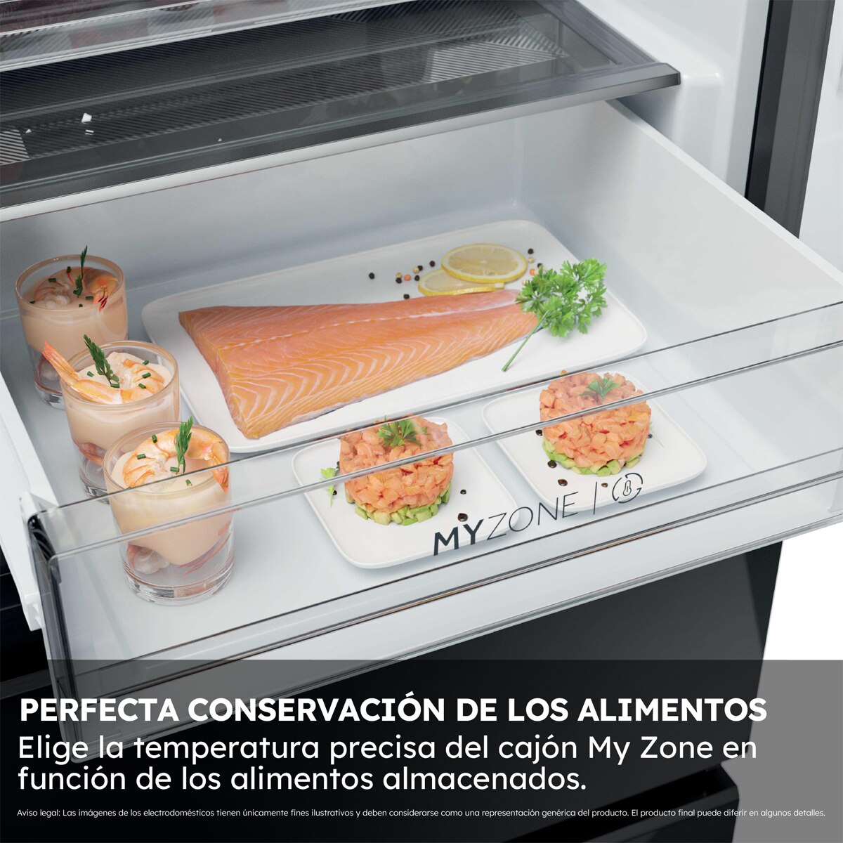 Frigorífico Combi Haier Total No Frost 3D 60 Series 7 Pro - HTW7620DNGB Cristal negro-11
