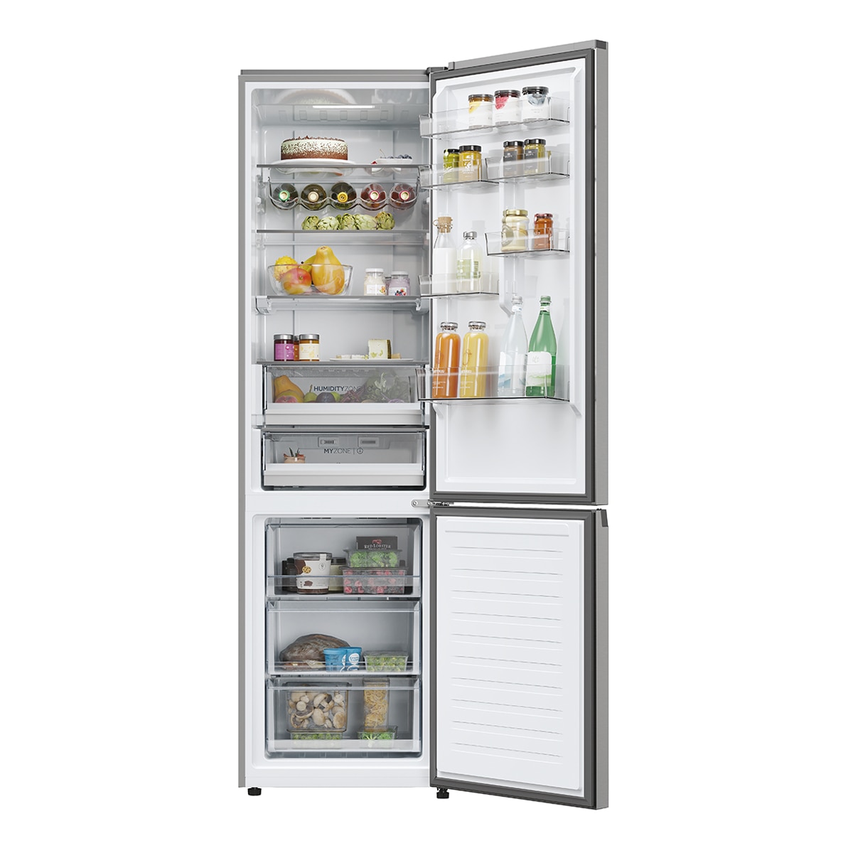 Frigorífico Combi Haier Total No Frost 2D 60 Series 5 Pro - HDPW5620ANPK Inox-3