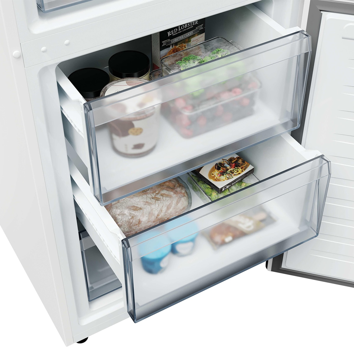 Frigorífico Combi Candy Total No Frost Fresco 300 - CNCQ2T620CW Blanco-7