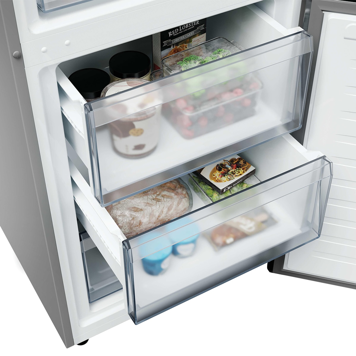 Frigorífico Combi Candy Total No Frost Fresco 300 - CNCQ2T620CX Inox-6