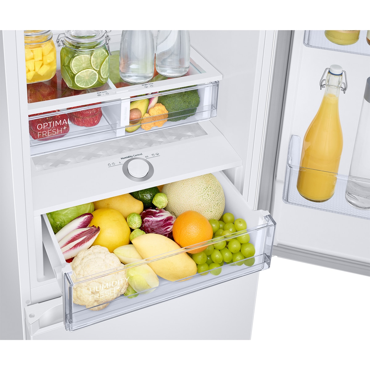 Frigorífico Combi Samsung AI 185 cm Balda botellero 344 L - RB34C605CWW/EF Blanco-13