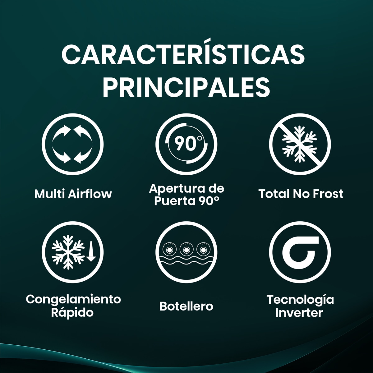 Frigorífico Combi Hisense, Total No Frost con Tecnología Inverter - RB440N4AWA Blanco-3