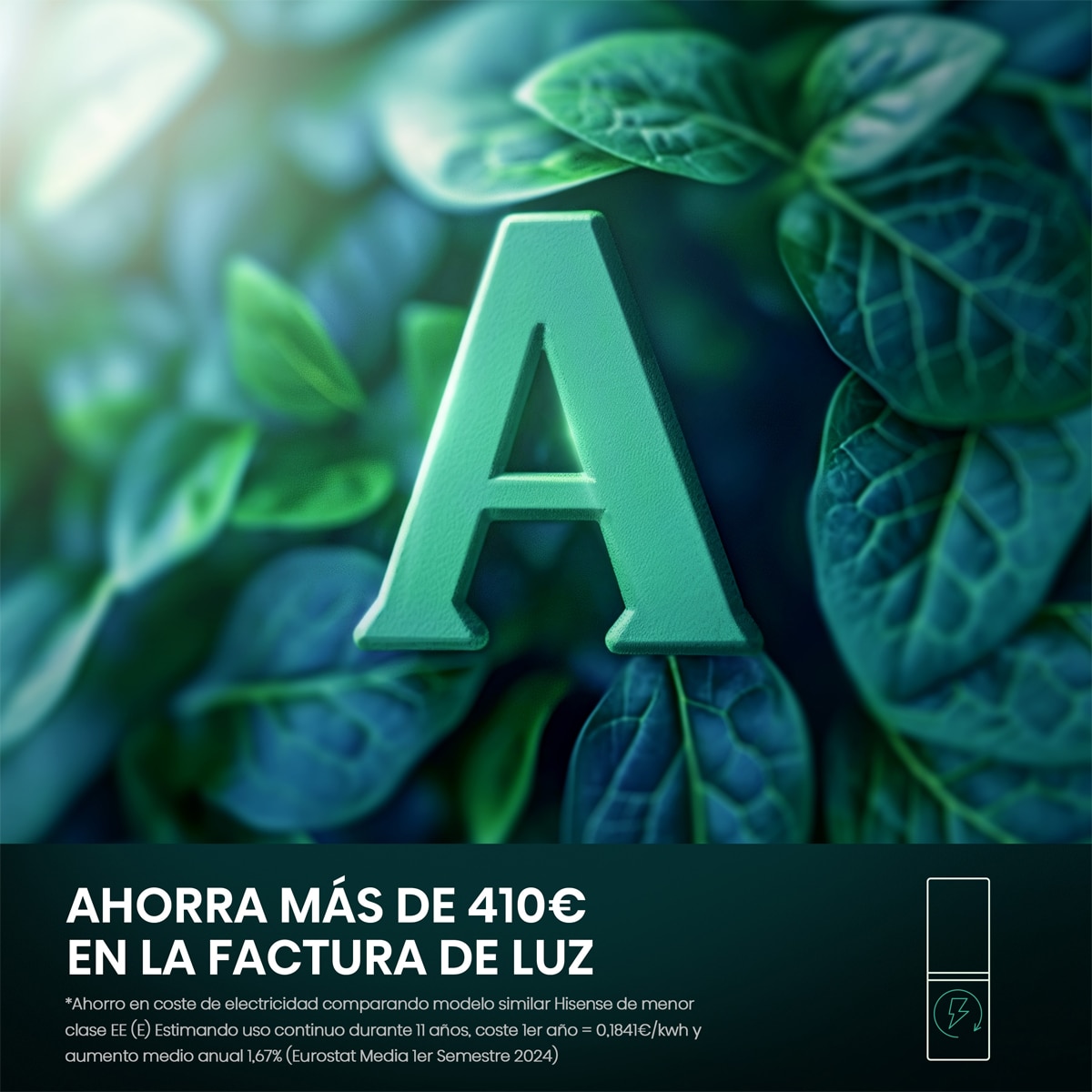 Frigorífico Combi Hisense, Total No Frost con Tecnología Inverter - RB440N4AWA Blanco-4