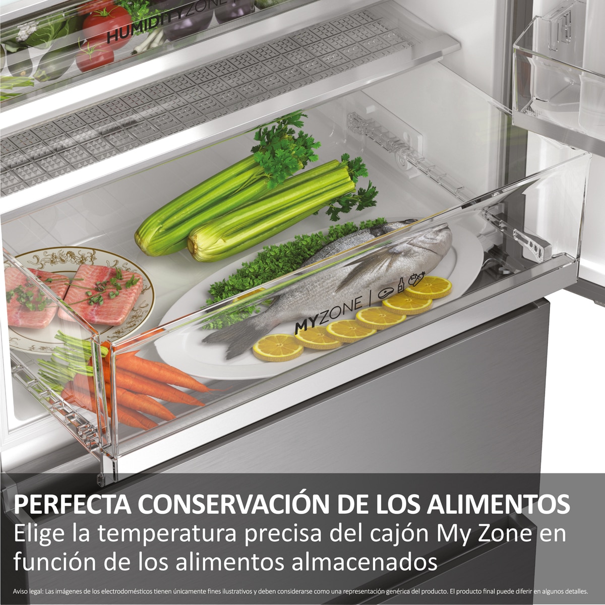 Frigorífico Combi Haier No Frost 3D 70 Series 7 - HTW7720CNMM 7