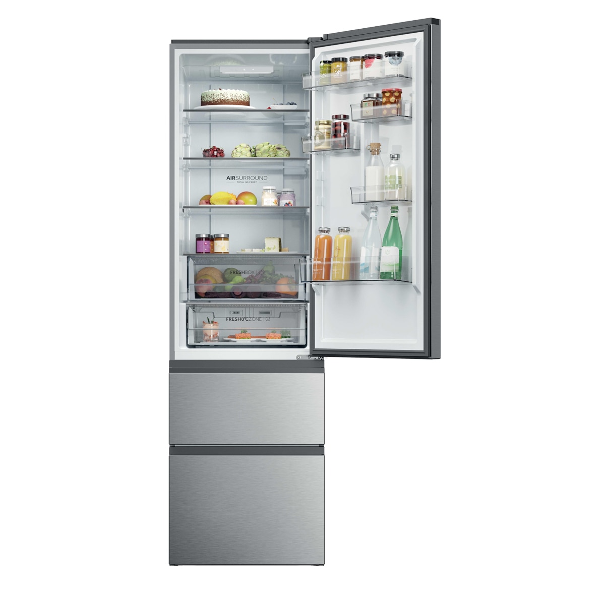 Frigorífico Combi Haier No Frost 3D 60 - HTR3620ENMG 4