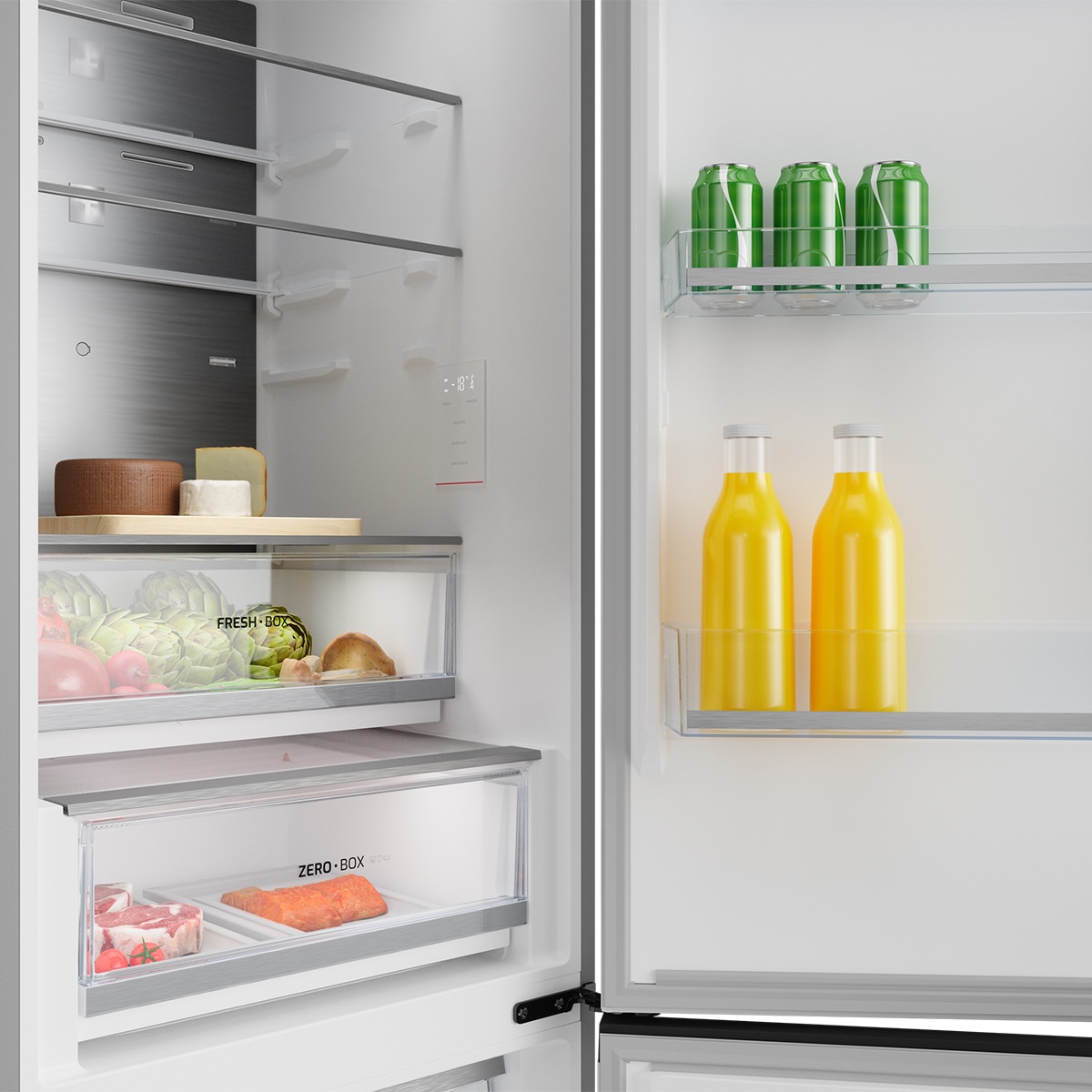 Frigorífico Combi TekaTotal No Frost, AirFlow - RBF 68670 Blanco-9