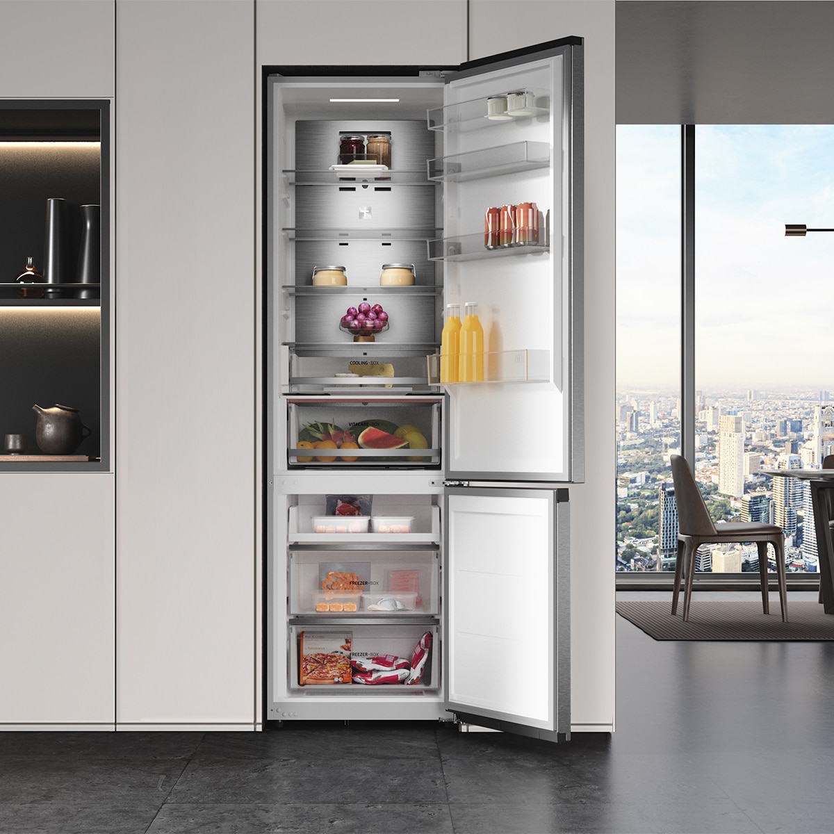 Frigorífico Combi TekaTotal No Frost, Metal Cooling - RBF 88695 Inox-6