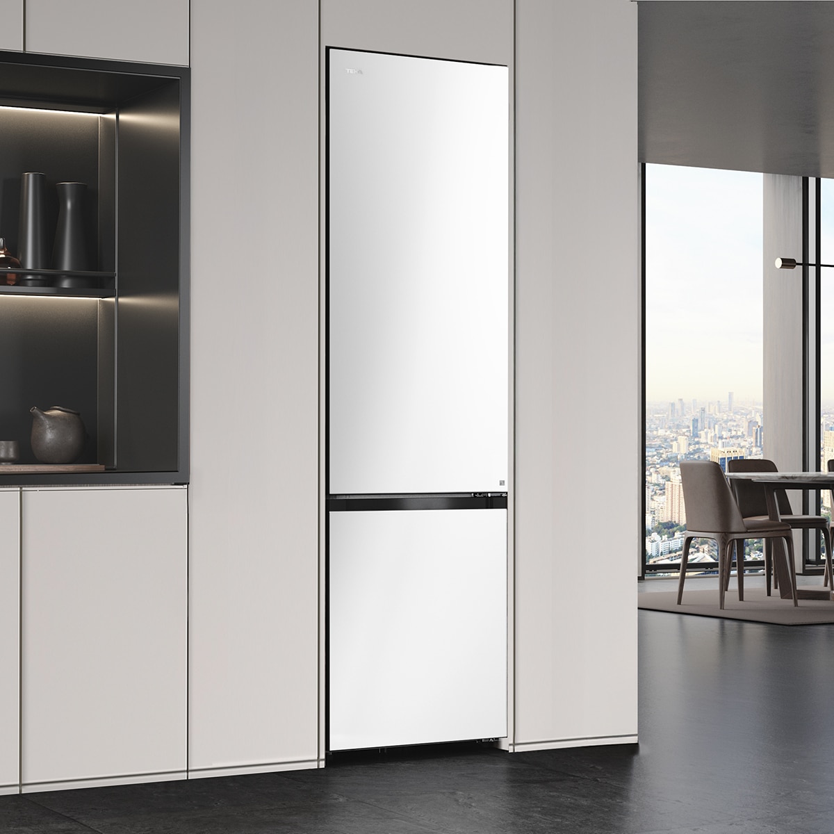 Frigorífico combi Teka In-Line Series RBF 88695 de 362 litros, blanco, Total No Frost - Blanco Blanco-7