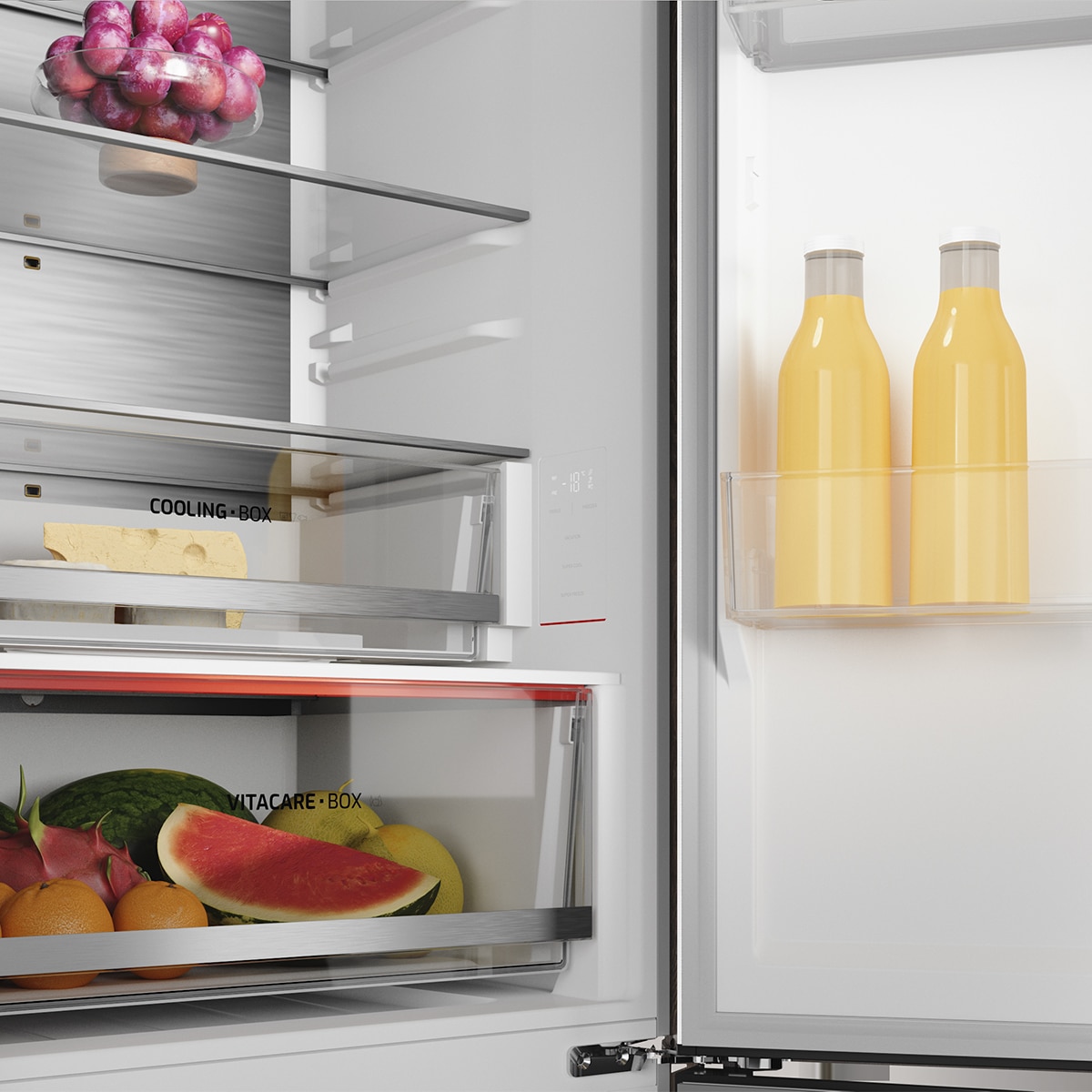 Frigorífico combi Teka In-Line Series RBF 88695 de 362 litros, blanco, Total No Frost - Blanco Blanco-11