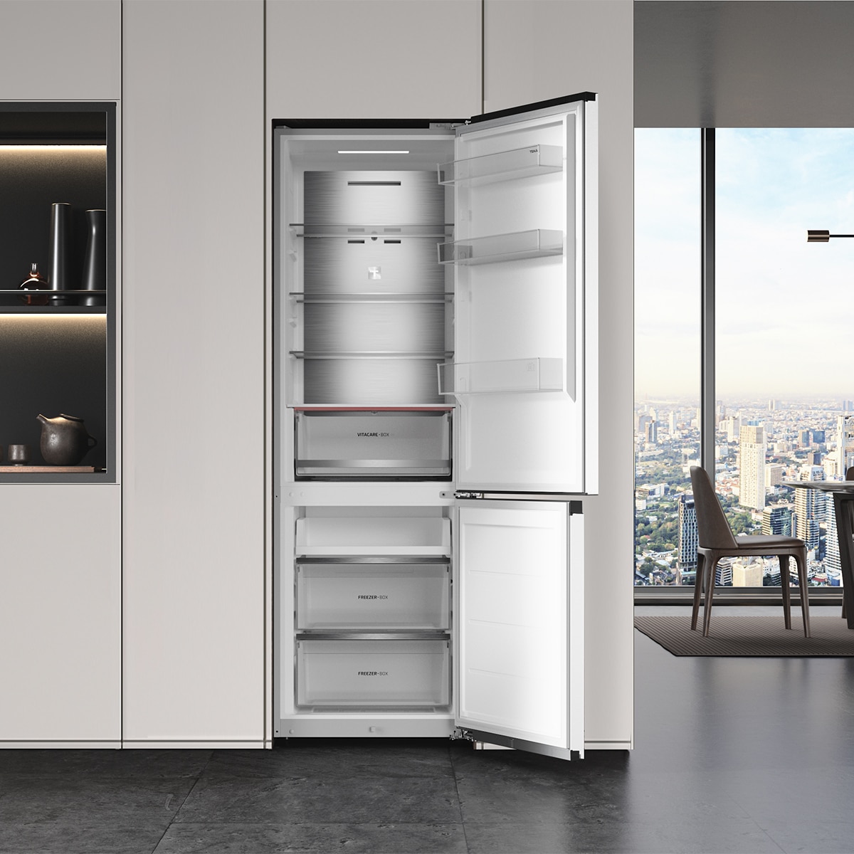 Frigorífico combi Teka In-Line Series RBF 84695 de 330 litros, , Total No Frost - Blanco Blanco-5