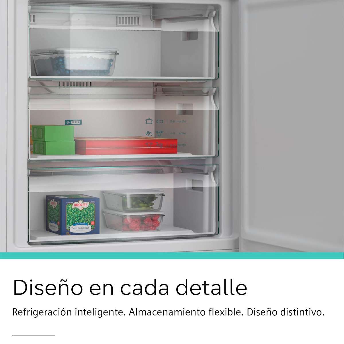 Frigorífico Combinado Siemens KG49NVWDG Total No Frost Branco-5