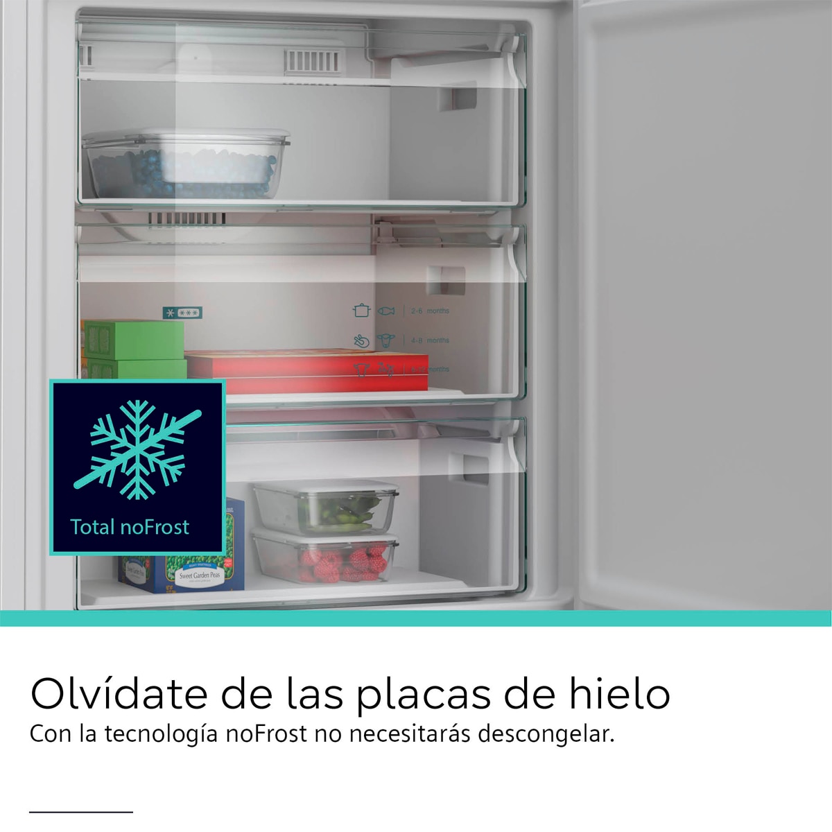 Frigorífico Combinado Siemens KG49NVWDG Total No Frost Branco-11