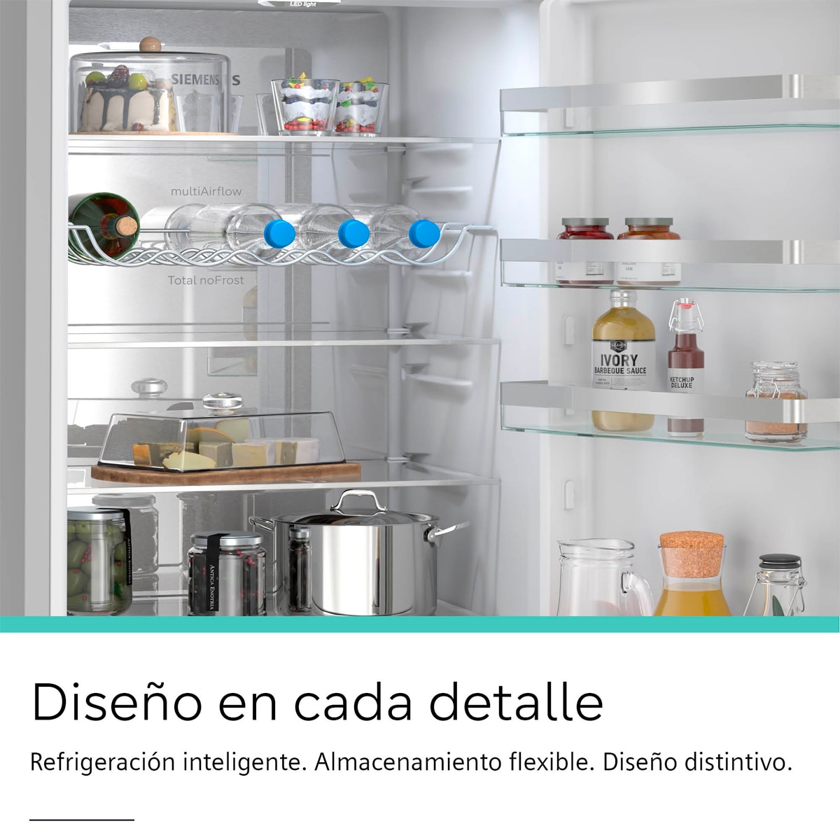 Frigorífico combi Siemens, Total No Frost - KG39NVICG Acero antihuellas-6