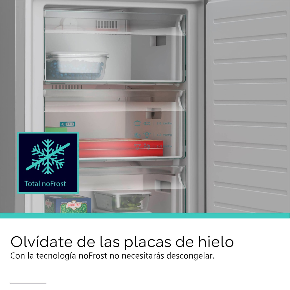 Frigorífico combi Siemens, Total No Frost - KG39NVICG Acero antihuellas-12